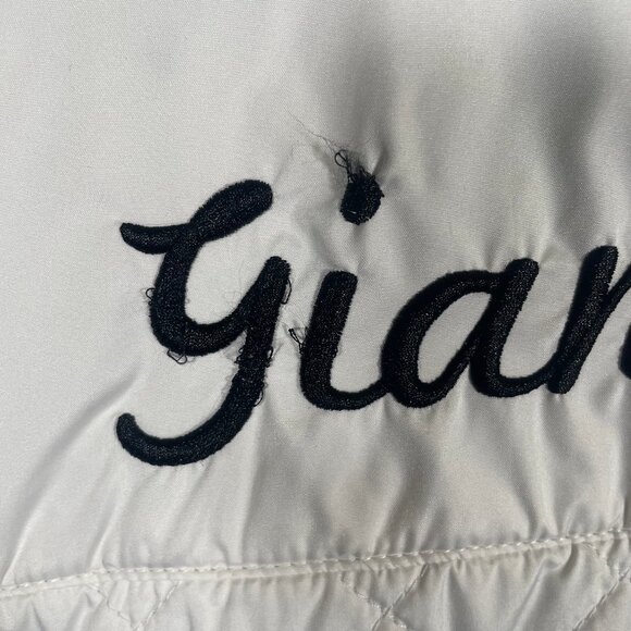 G III Cooperstown Collection SS Giants Vest Womens Small Carl Banks MLB Pockets - Picture 6 of 8